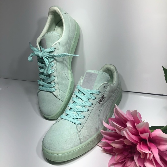 Puma Classic Sneaker Suede Teal size 8 - Picture 5 of 8